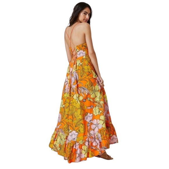 Anthropologie Plenty by Tracy Reese Floral Maxi Dress Size XS - Picture 3 of 13